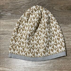 Michael Kors Kids' Tan and White Cap